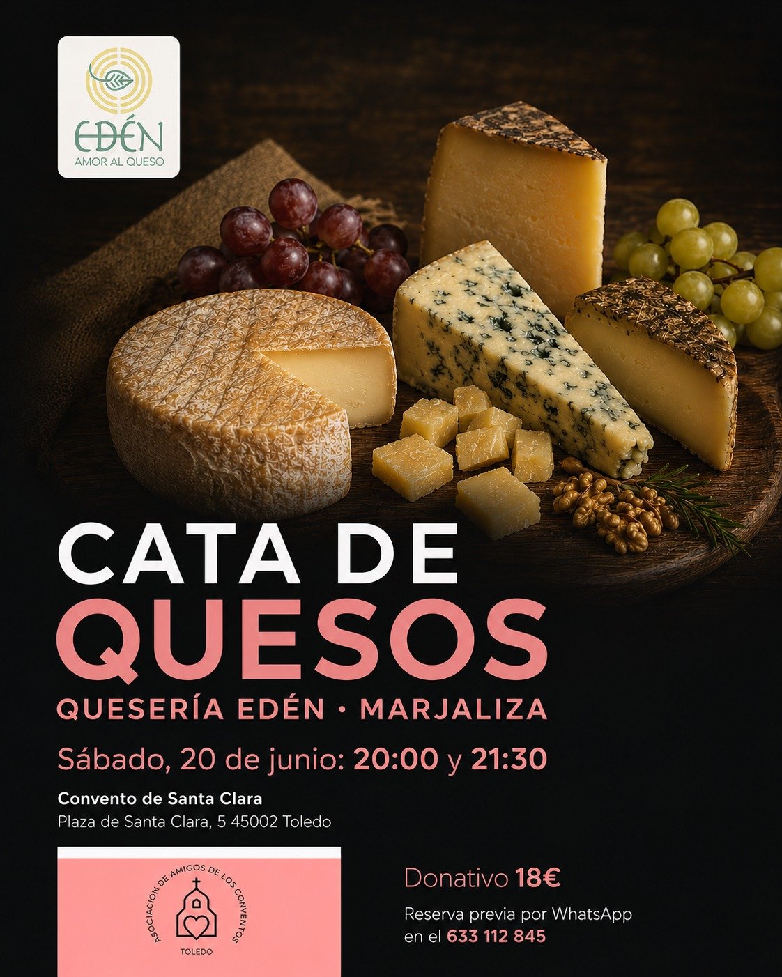 Cata de Quesos Quesería Edén Marjaliza